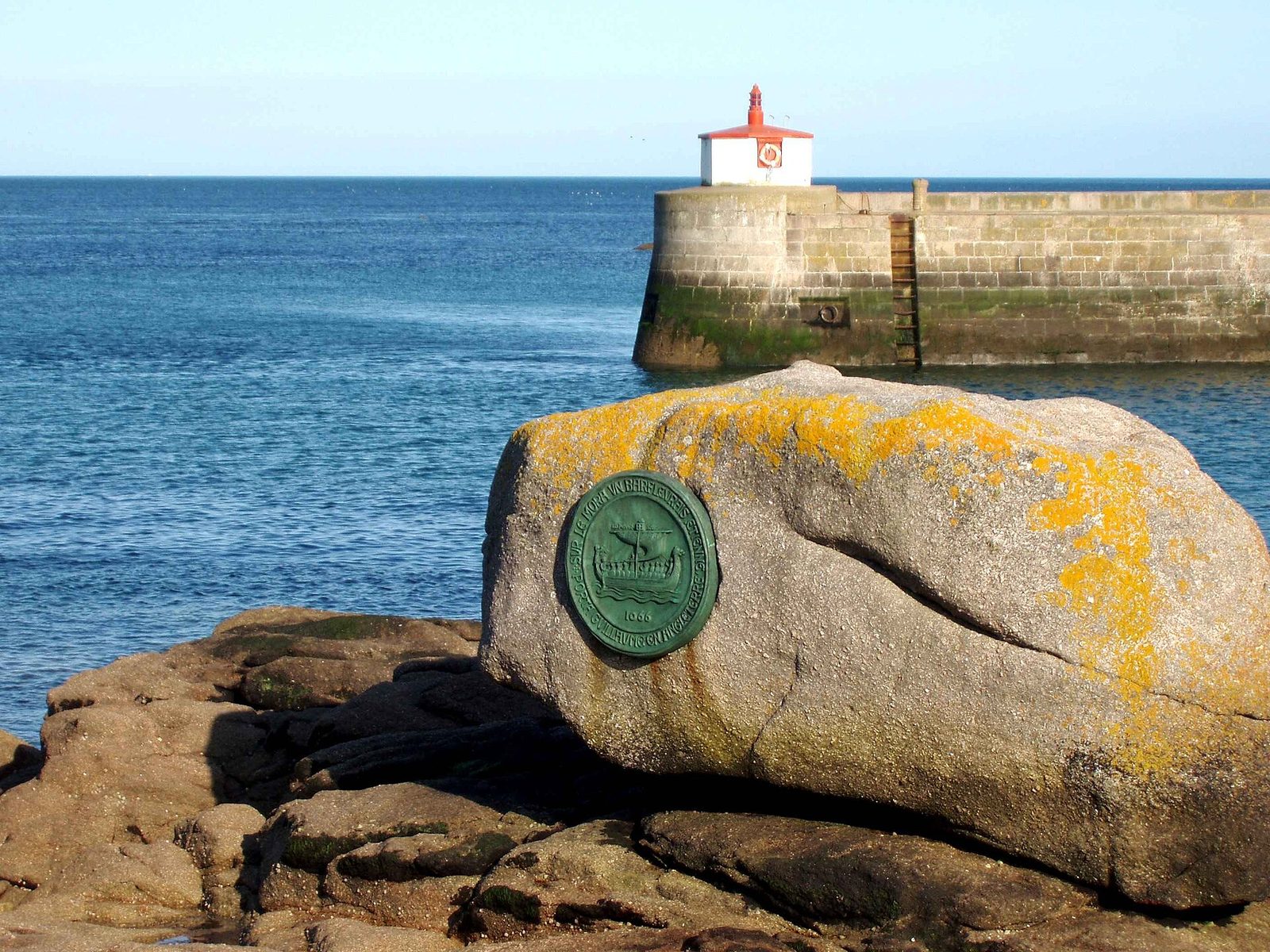 Barfleur, vue du bourg